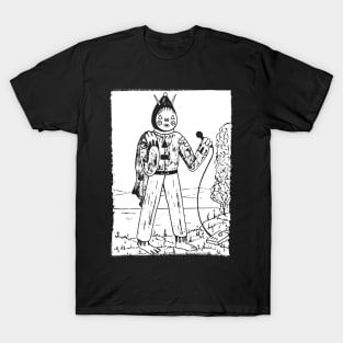 Sam the Sandown Clown -- Hauntology T-Shirt